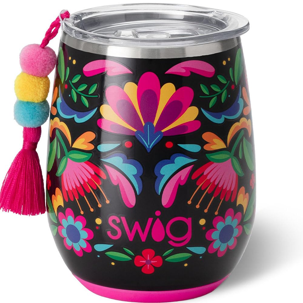 Vaso Swig Life 14oz con tapa, ideal para bebidas frías o templadas en casa.