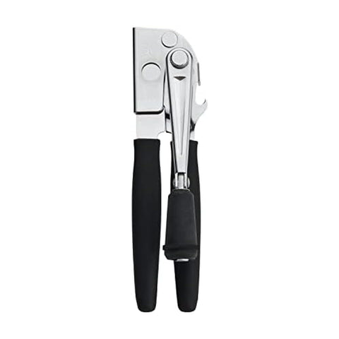Swing-A-Way abrelatas con manija plegable ergonómica para uso cómodo