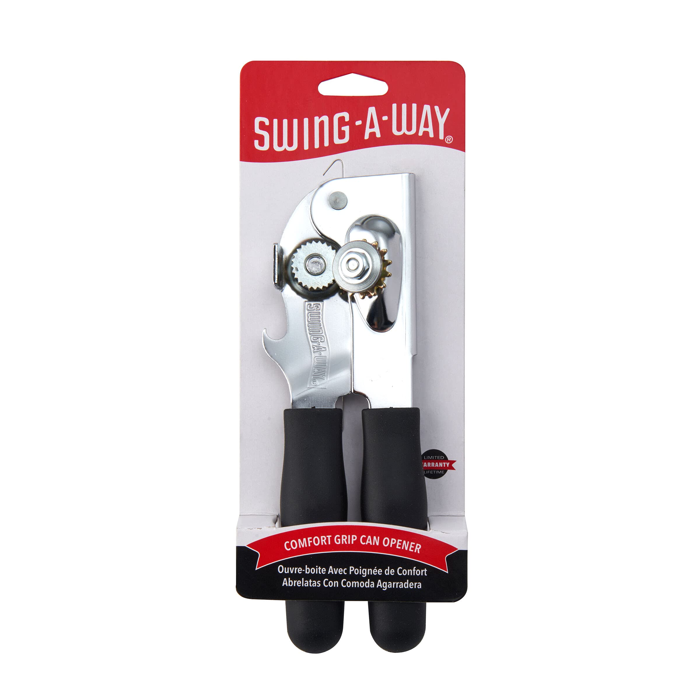 Swing-A-Way: construccion todo acero para durabilidad