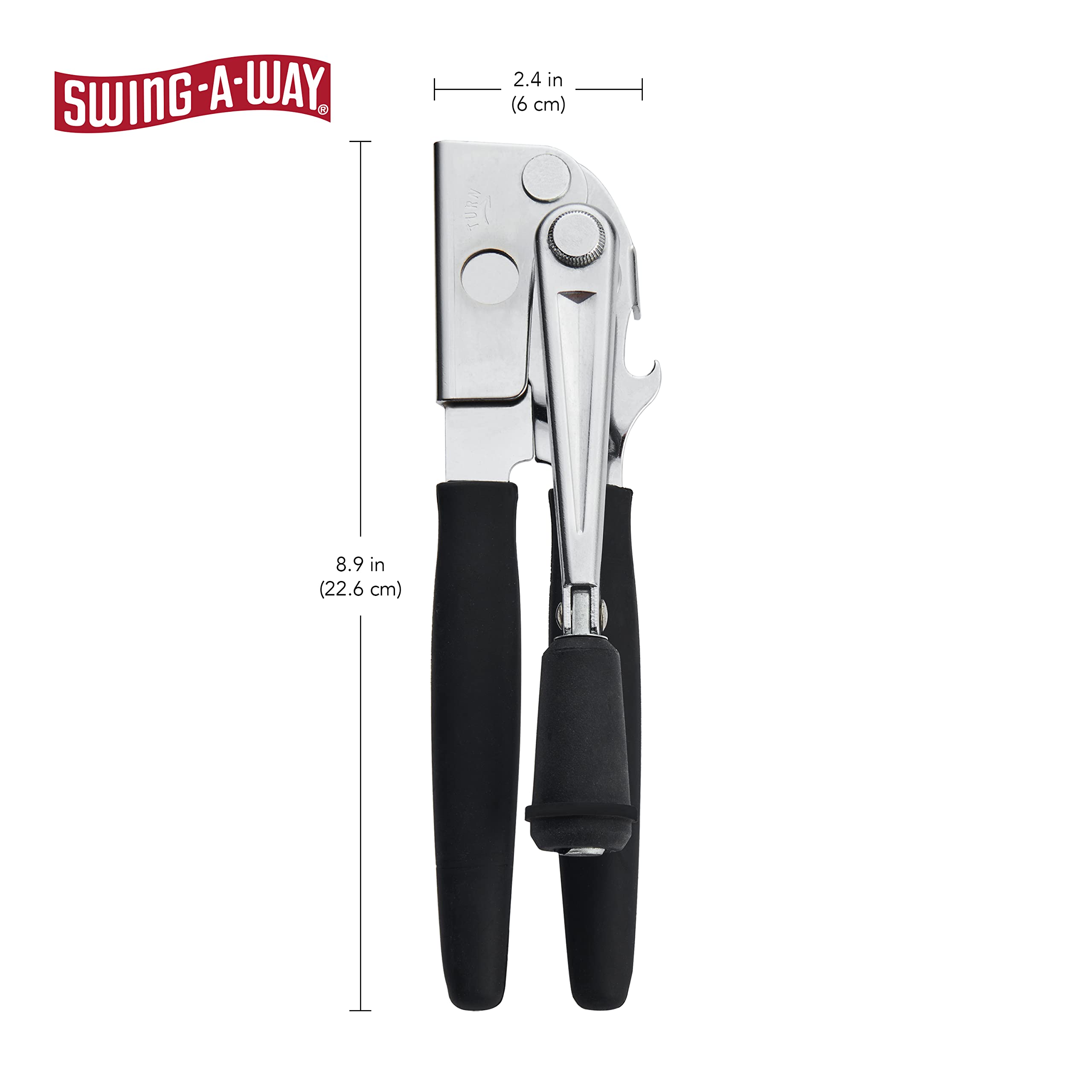 Swing-A-Way cuerpo de acero duradero para mayor durabilidad