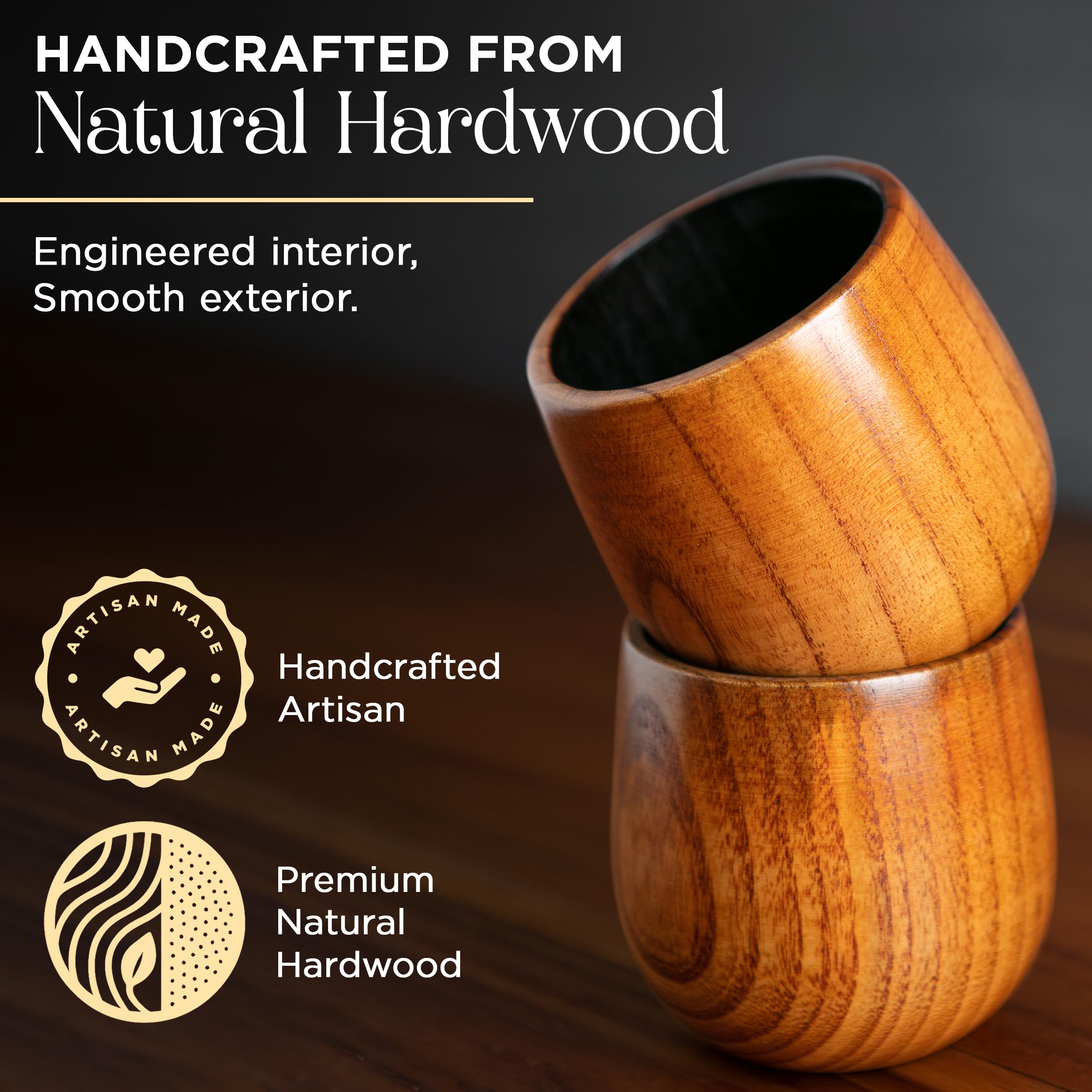 Interior carbonizado del vaso Swing y Swagger realza aroma y cuerpo del whisky.