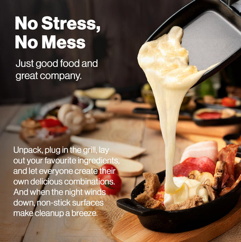 Swissmar Clásico Raclette: top para crepes, ideal para desayunos o postres