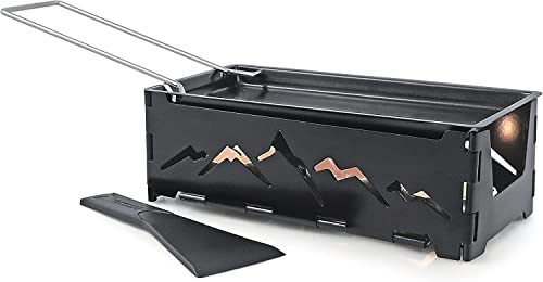 Prueba de plato antiadherente con mango integrado del Swissmar Nordic Raclette