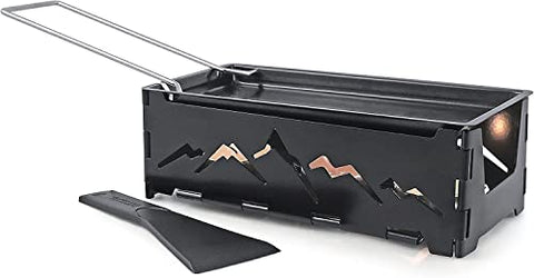 Prueba de plato antiadherente con mango integrado del Swissmar Nordic Raclette