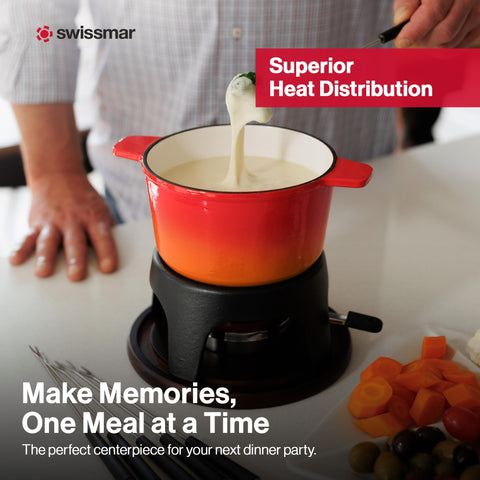 Swissmar Sierra fondo de mesa en cerámico para fondue