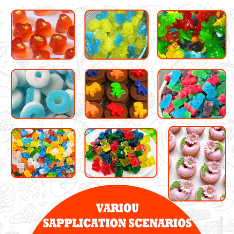 Swshenr molde aro redondo: mini porciones para control de dulces.