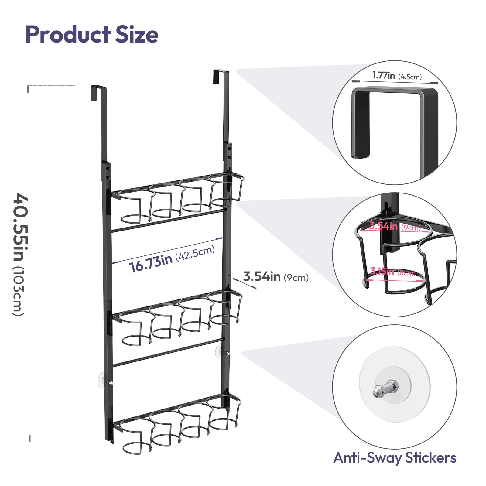 SWTYMIKI acabado-negro-elegante: complemento discreto para cocina, despacho o dormitorio.
