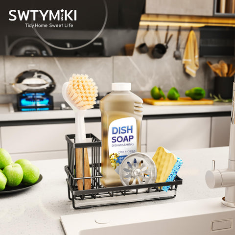 SWTYMIKI: conjunto de drenaje mantiene la encimera seca y limpia.