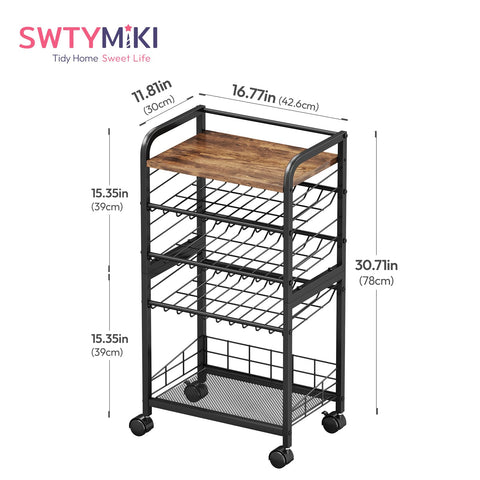 SWTYMIKI Organizador Latas para Oficina y Despensa