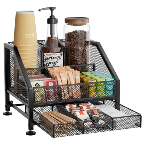 SWTYMIKI barra-cafe-organizador para cápsulas y utensilios