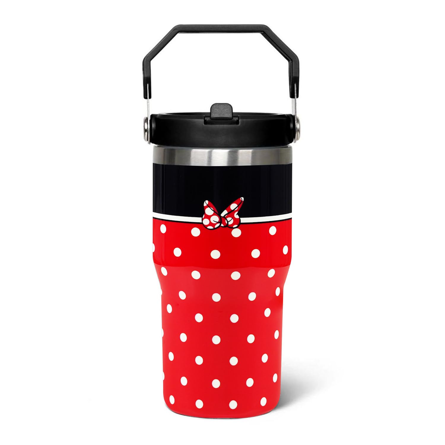 Vaso Sxdcfrs con ratón dibujado, ideal para llevar café