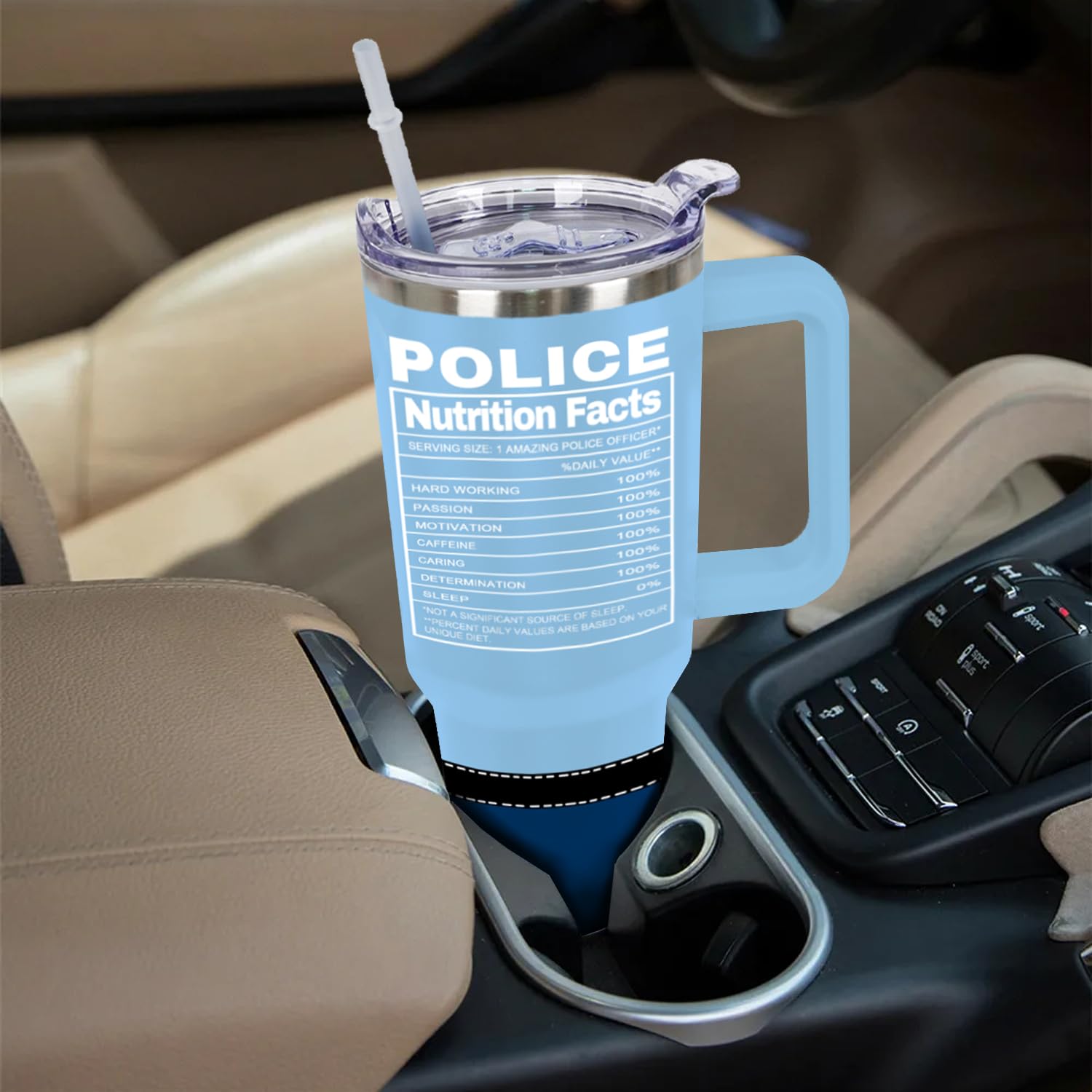 Uso interior y exterior versátil con la taza policial sxmluedn