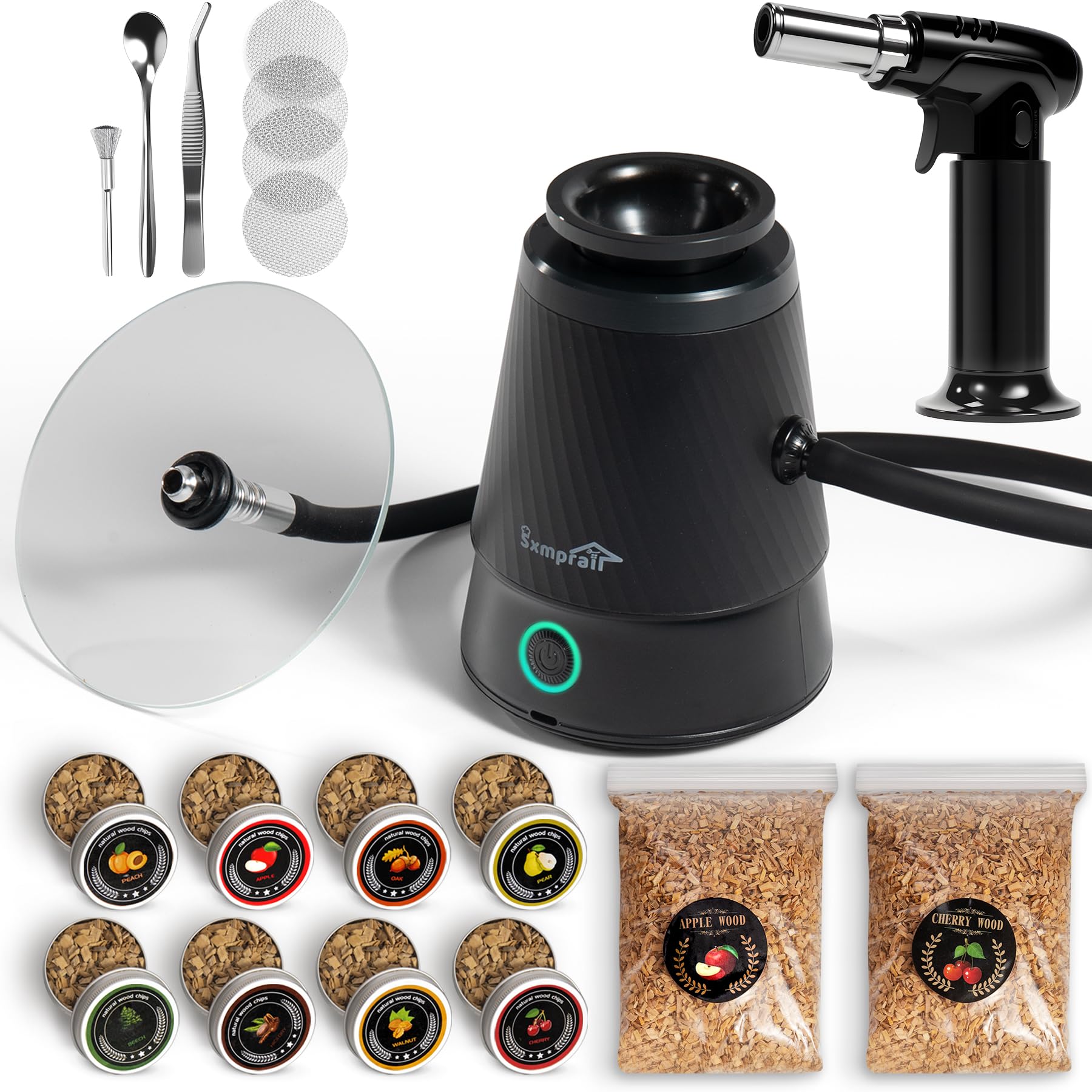 Infusor Sxmprail de humo frío para cócteles: sabor intenso sin calor