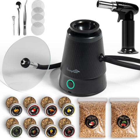 Infusor Sxmprail de humo frío para cócteles: sabor intenso sin calor