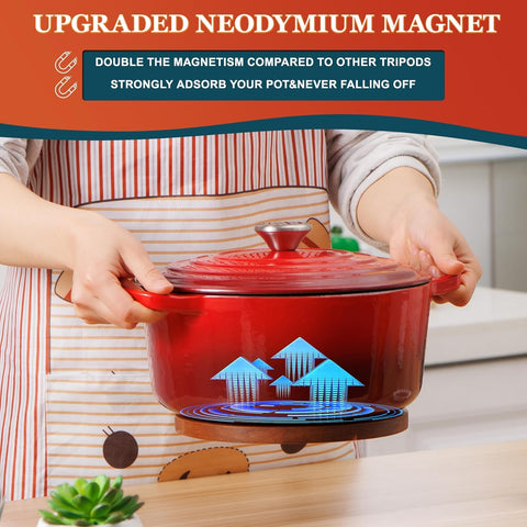 Trivet con borde ondulado Sxmprail para añadir estilo a la mesa.