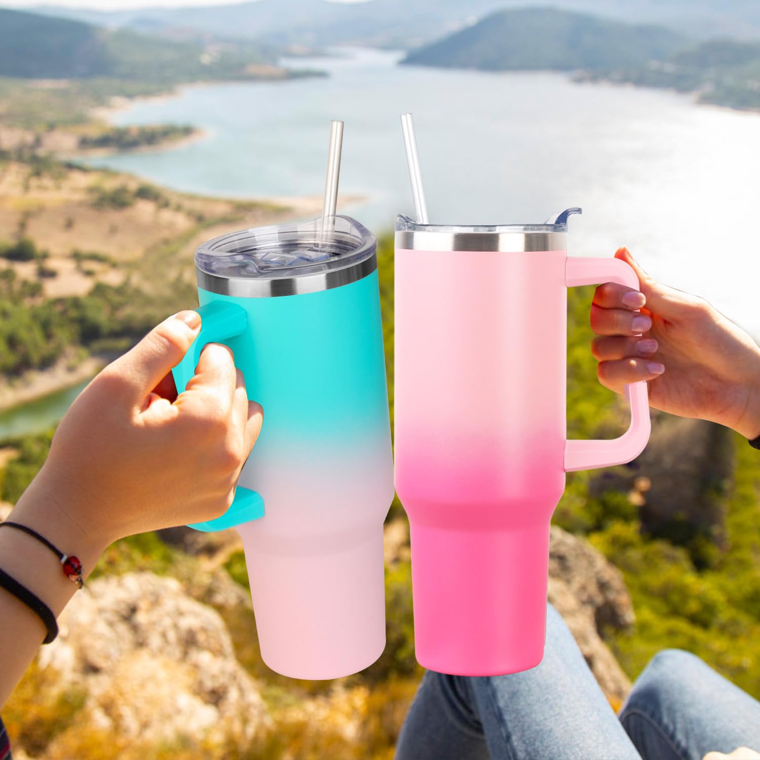 SYACOT Vaso 40oz apto lavavajillas para limpieza conveniente
