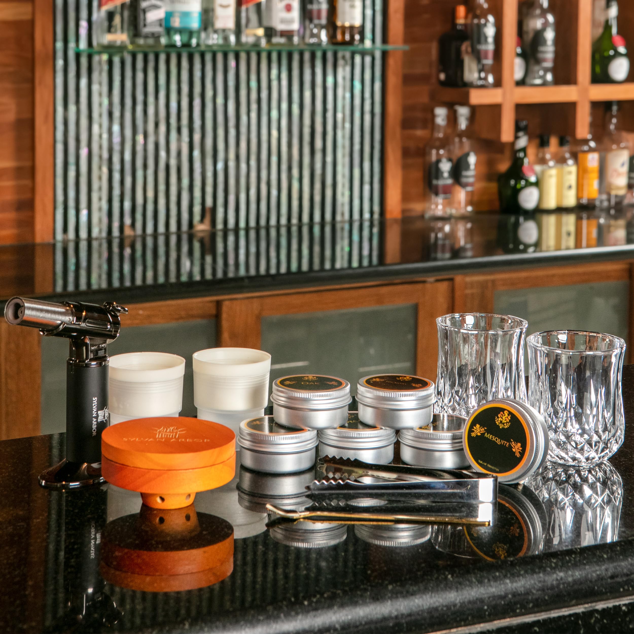 Silva Imbue de Sylvan Arbor: chips de madera para un ahumado intenso en bebidas.