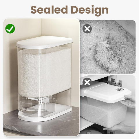SYNCVIBE diseño blanco moderno se integra en cocinas pequeñas