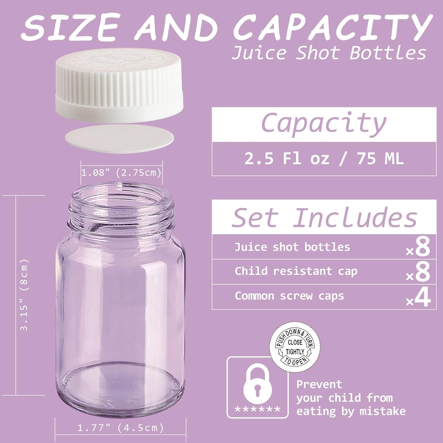 Botellas Syntic aptas para lavavajillas, limpieza rápida y sencilla.