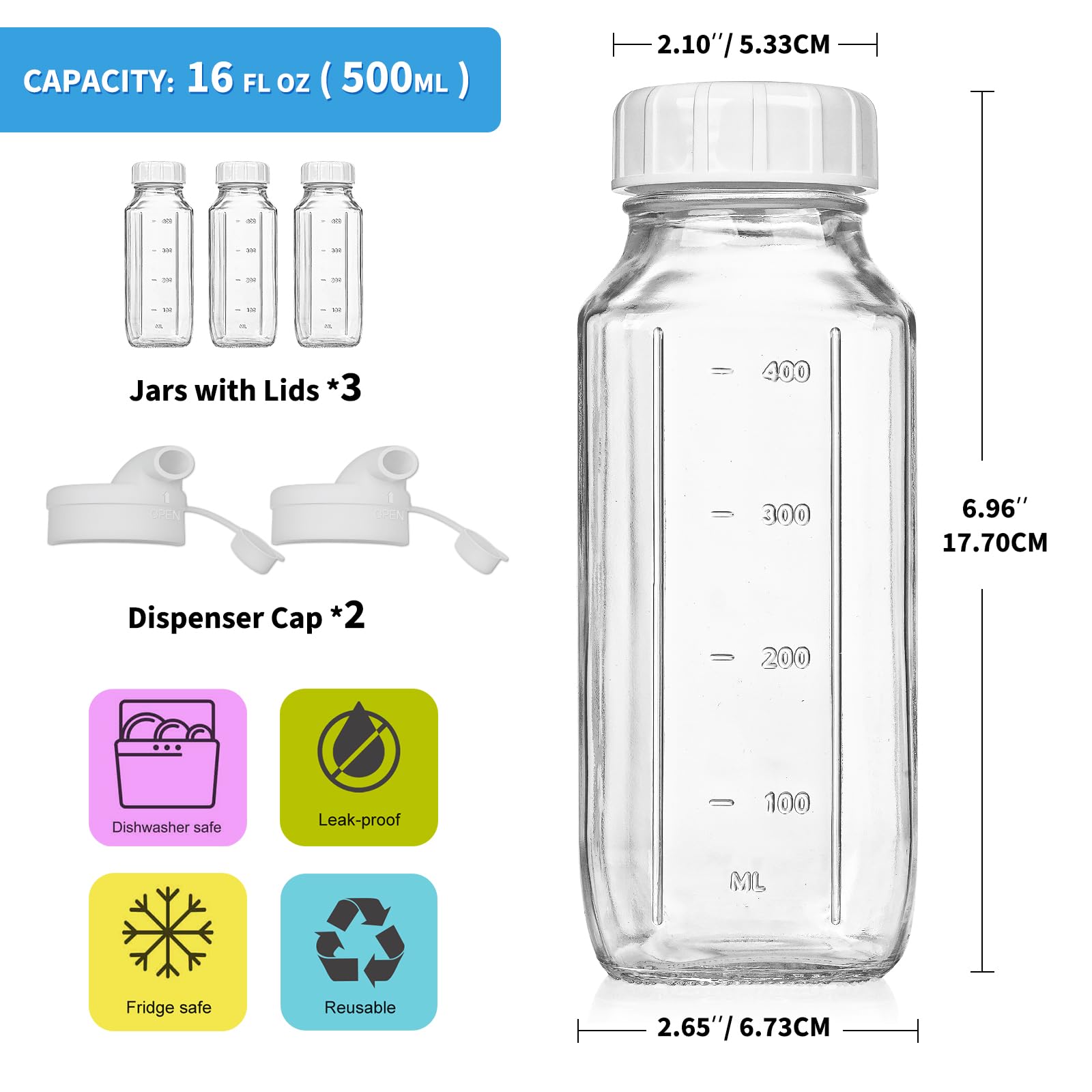 Uso multipropósito de botellas Syntic para bebidas y almacenaje variado.
