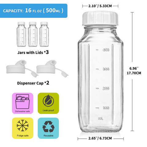 Uso multipropósito de botellas Syntic para bebidas y almacenaje variado.