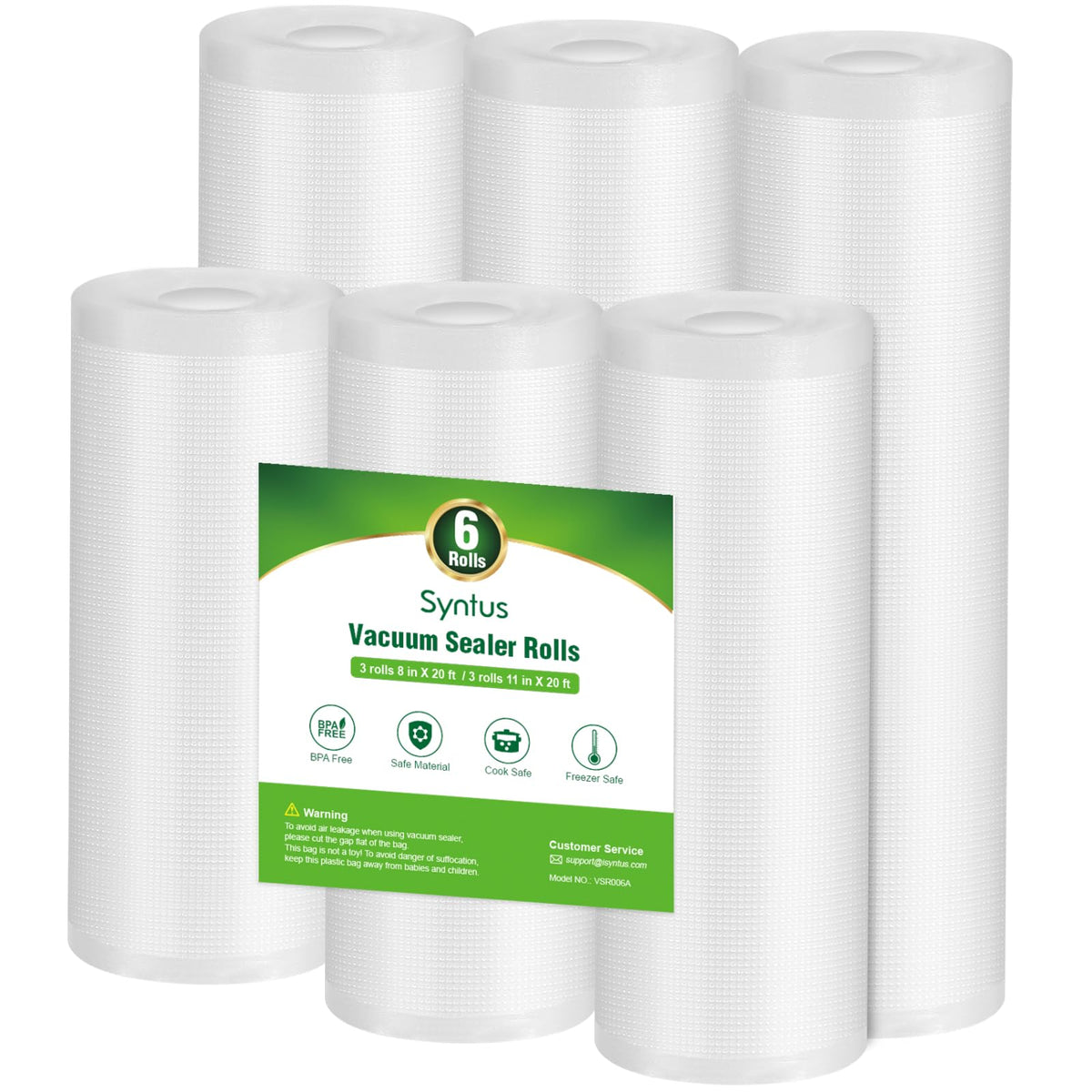 Bolsas Syntus 11x20 para conservar alimentos frescos por más tiempo
