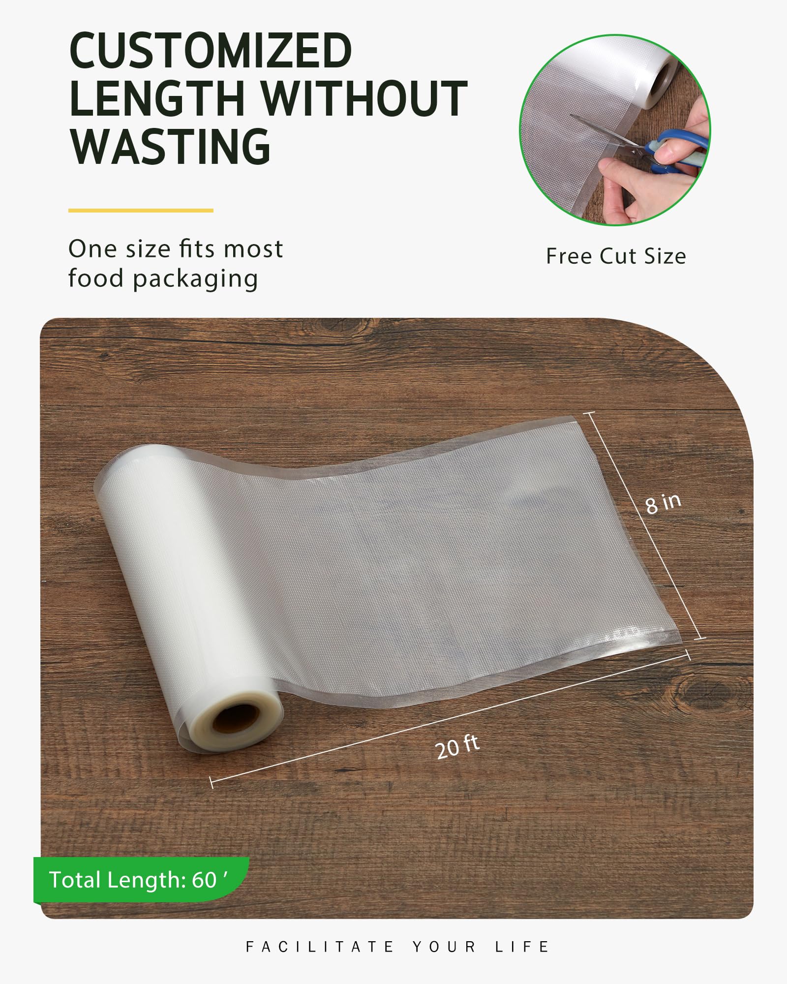 Bolsas Syntus sin BPA para almacenamiento seguro de alimentos.