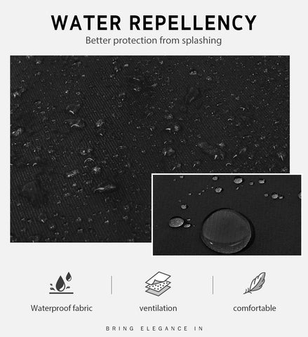 Syntus delantal bib resistente a derrames ideal para cocinar y asar.