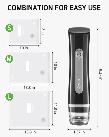 Syntus kit compacto para sellar alimentos en casa