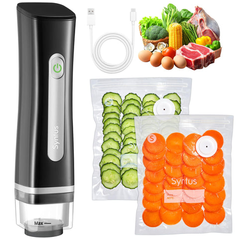Syntus sellador al vacío a mano para conservar alimentos frescos