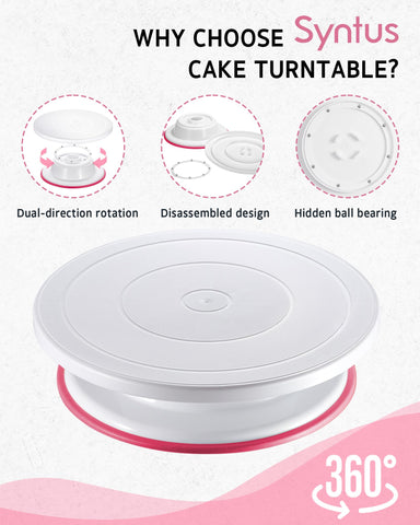 Torno para pasteles Syntus giratorio 360 grados