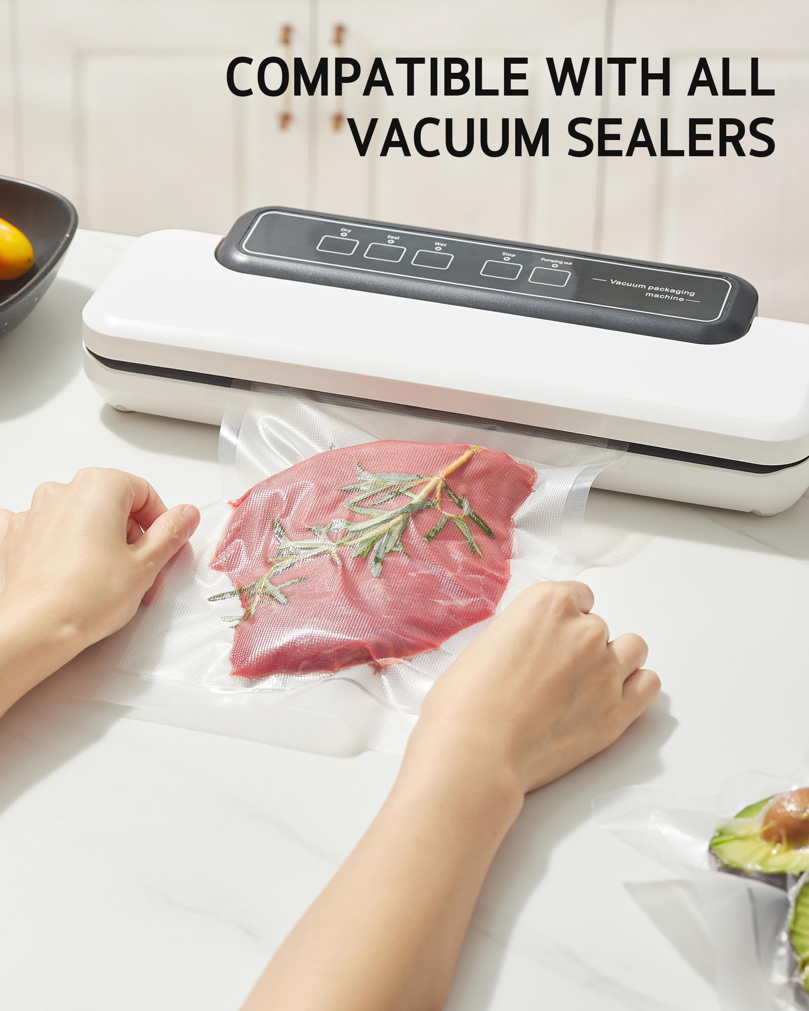 Syntus almacenamiento seguro de alimentos para planificar comidas.
