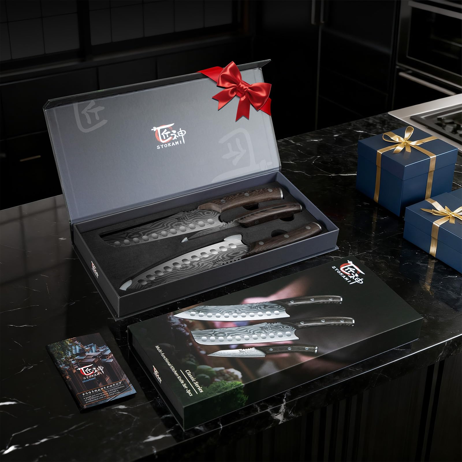 SYOKAMI Estuche regalo para cocina práctico y seguro