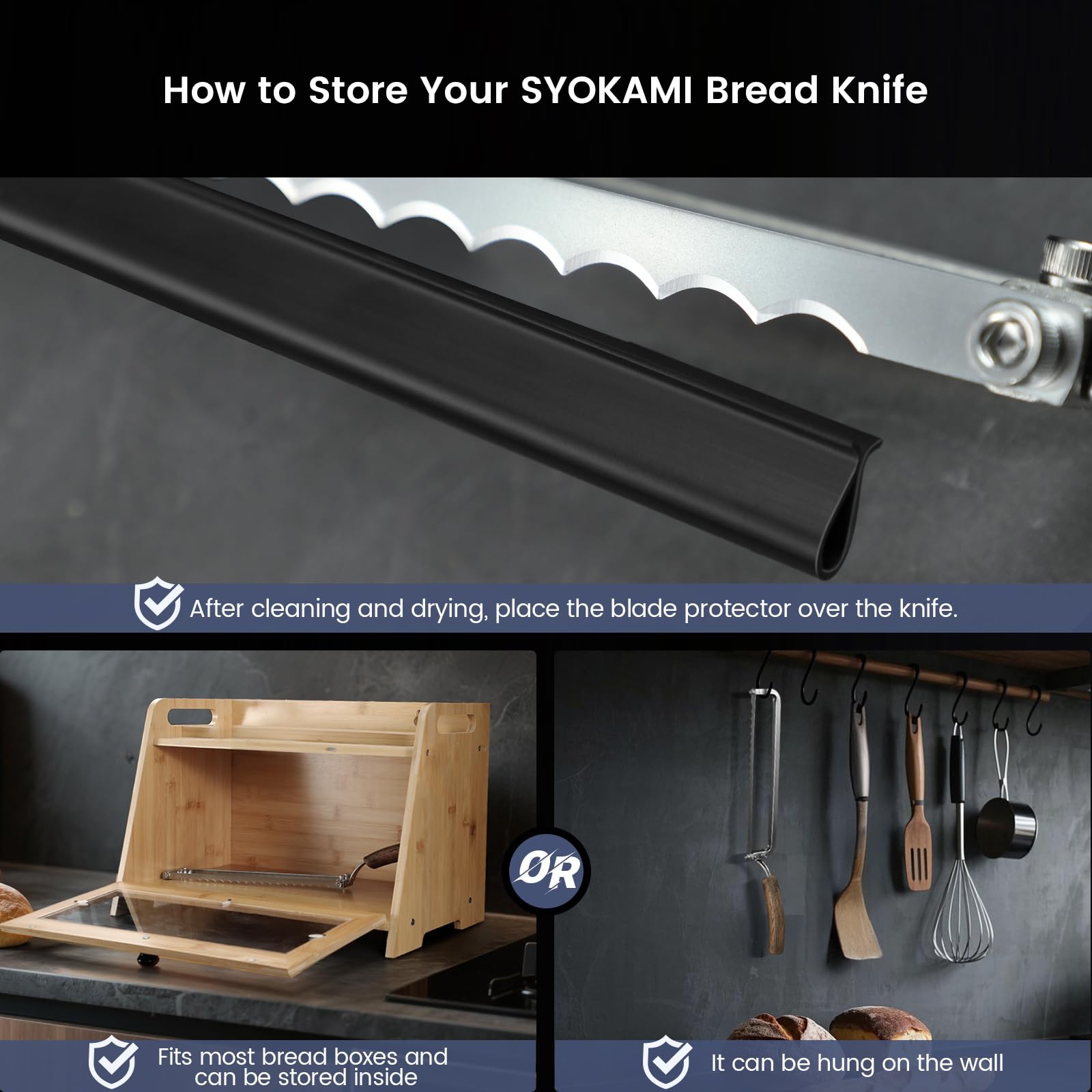 SYOKAMI diseño ergonómico para uso diestro