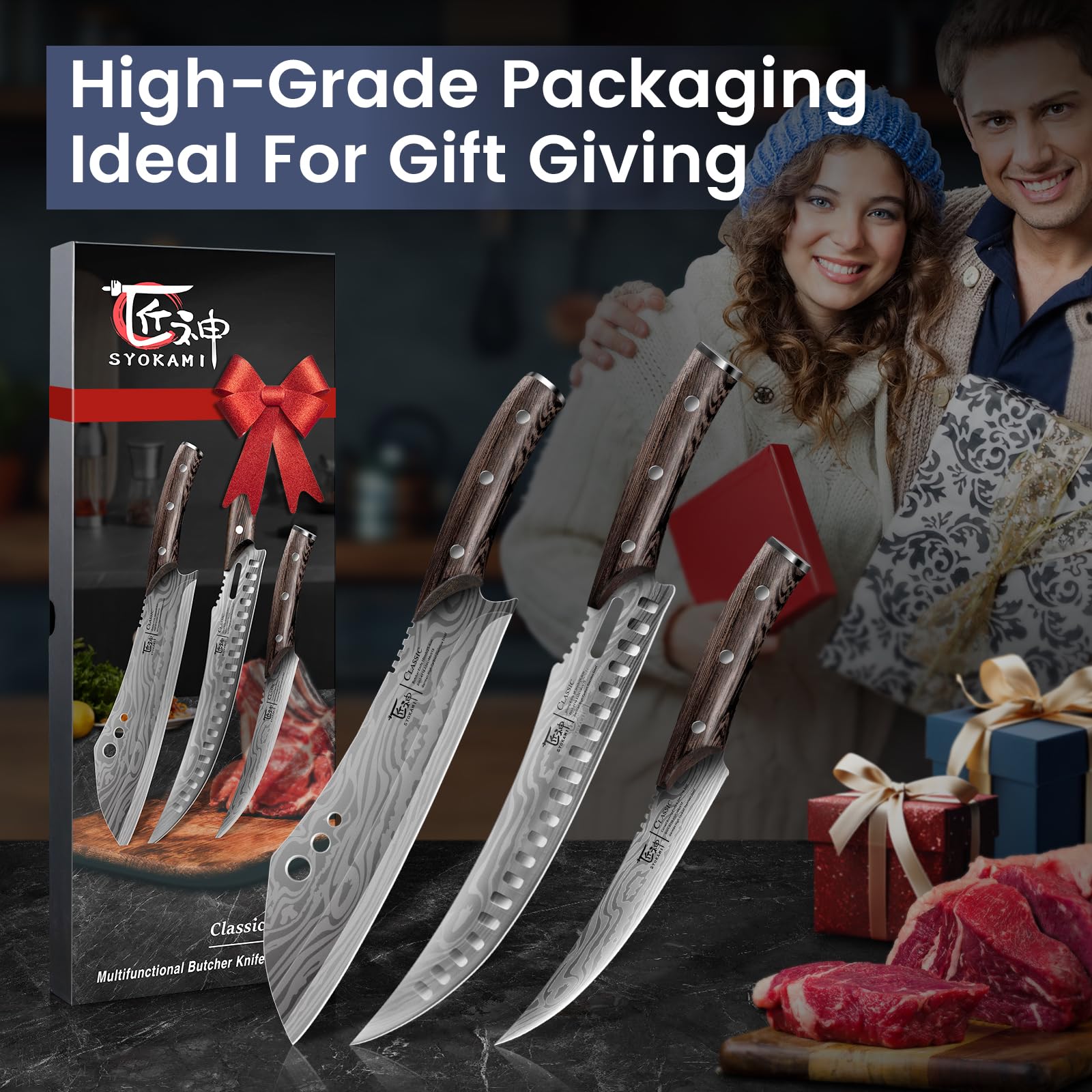 Regalo de Navidad SYOKAMI: conjunto práctico y elegante para cocinas.