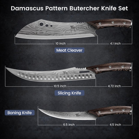 Remaches triple fortalecen la unión cuchillo-mango SYOKAMI.