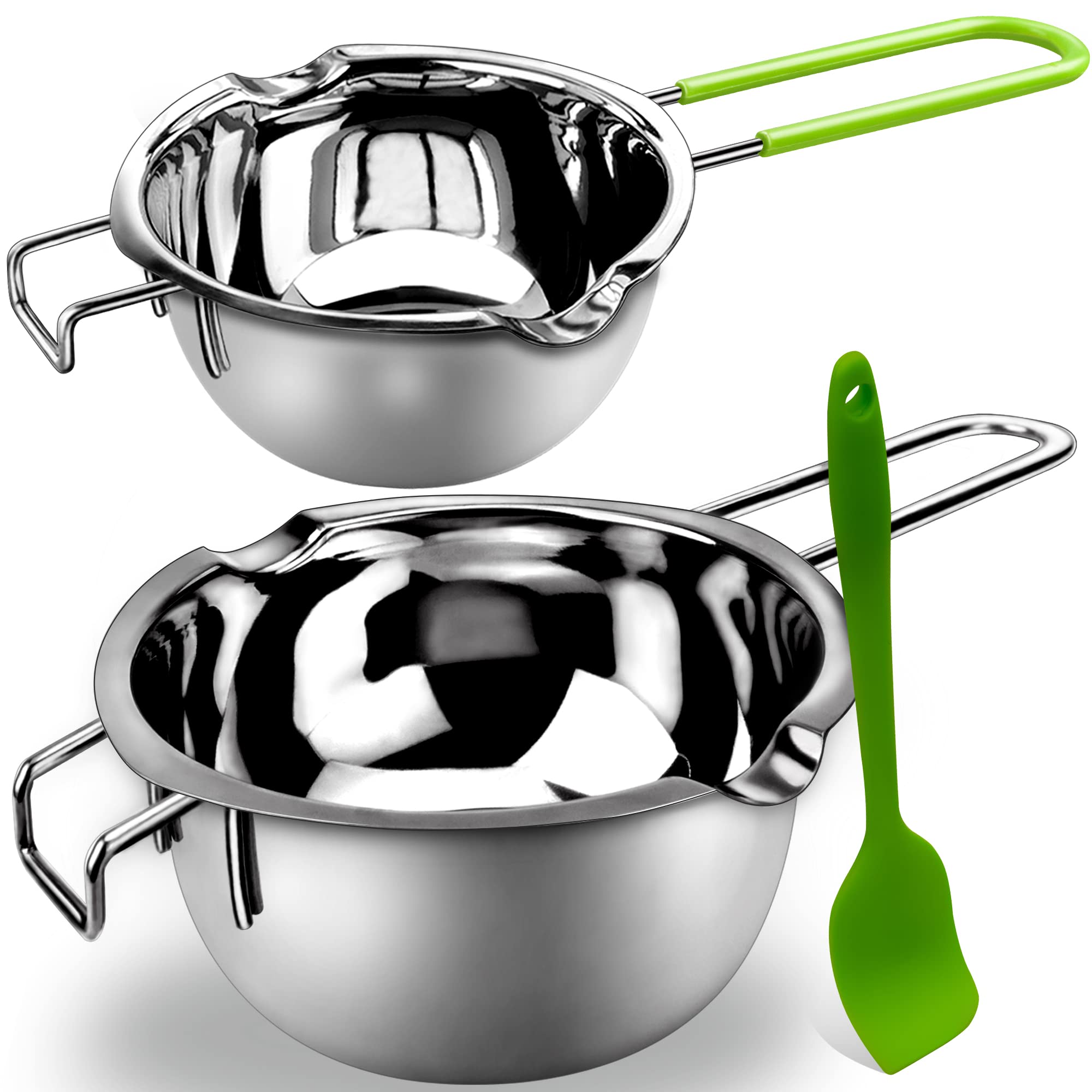 Sysmie olla doble con dos capacidades para derretir chocolate con control