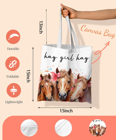 SZERE tote tamano 15x15, ideal para transportar lo esencial.