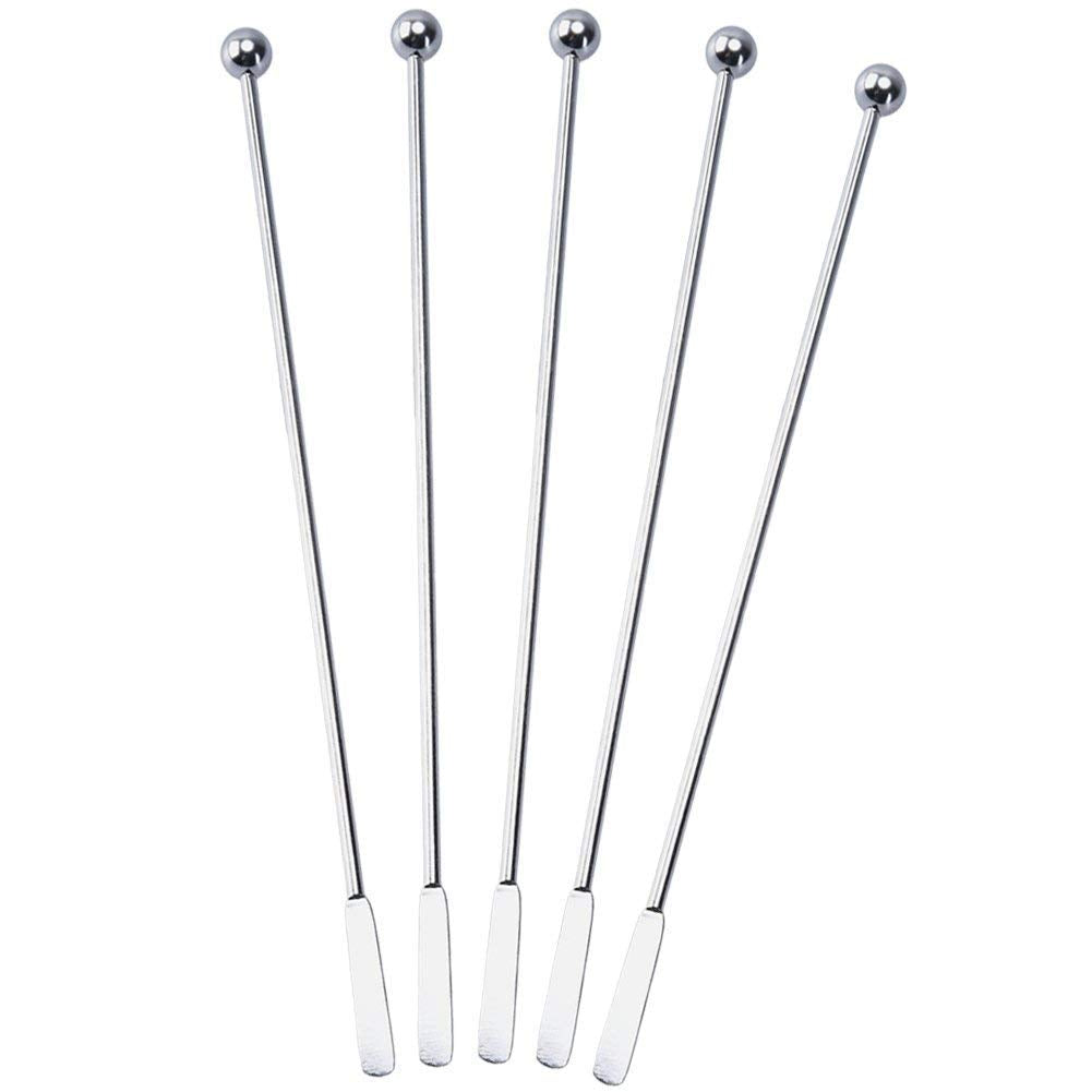 SZLFSX agitadores para bebidas en acero inoxidable, aptos para lavavajillas.