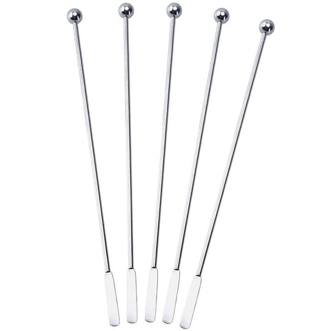 SZLFSX agitadores para bebidas en acero inoxidable, aptos para lavavajillas.