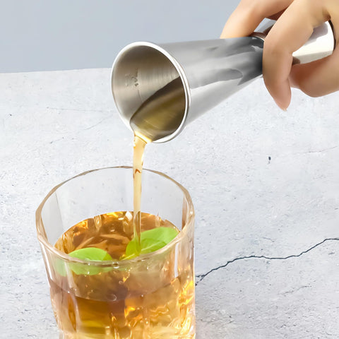 SZLFSX jigger agarre ergonómico cómodo en la mano