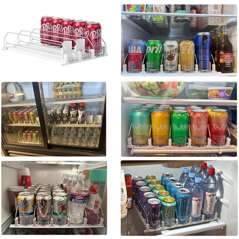 SZNLZQ dispensador de bebidas para nevera, formato compacto para 15 latas.