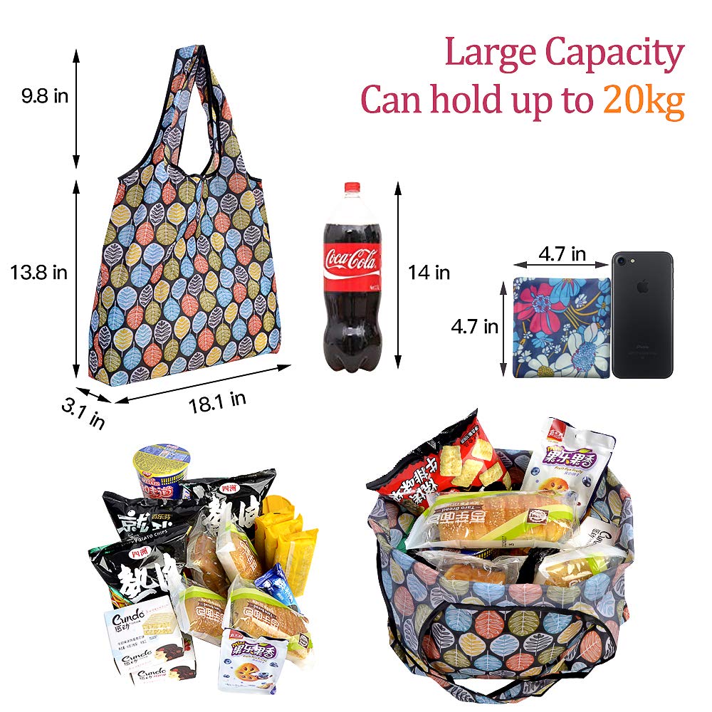SZUAH bolsa plegable con compartimento adjunto, fácil de llevar