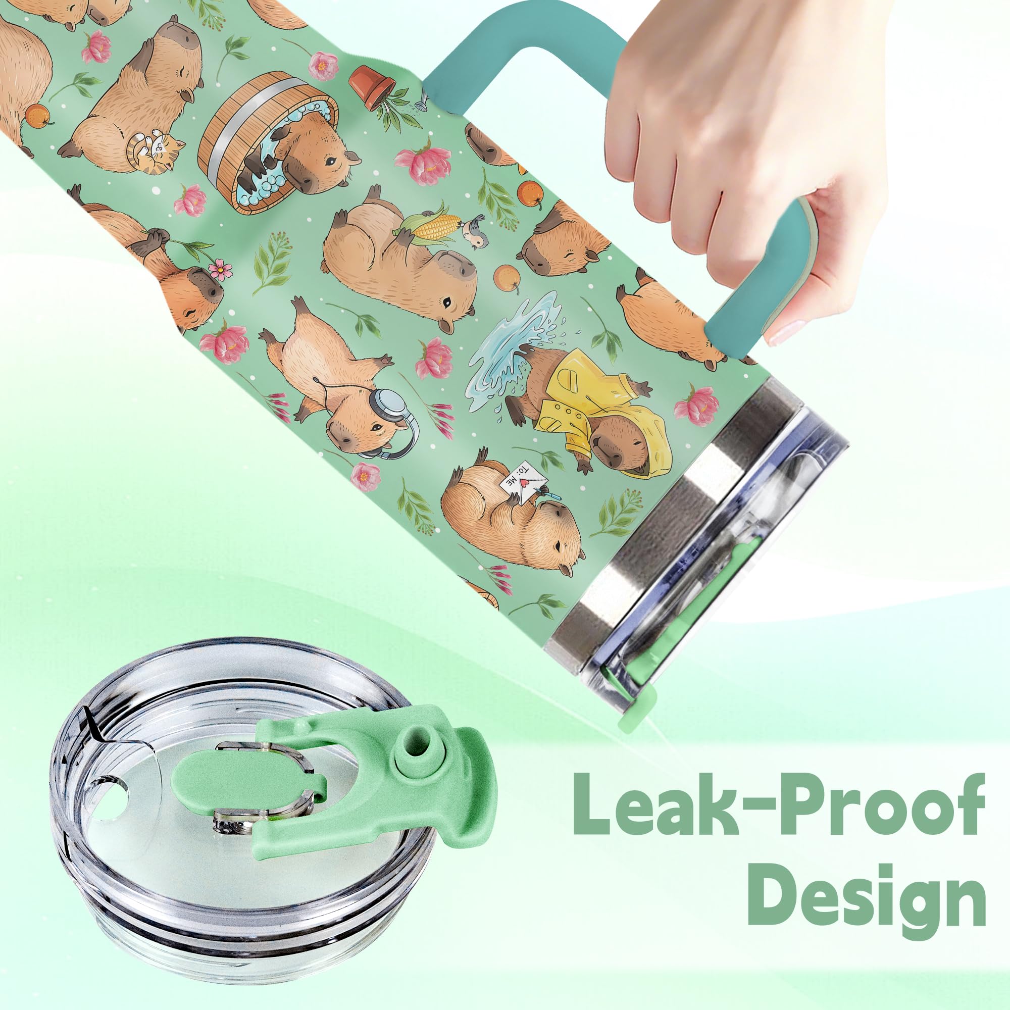 SZWNHS capibara, regalo ideal para amantes de capibaras con estilo