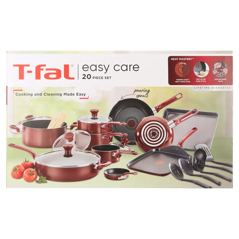 T-Fal Todo en la Cocina: asas ergonómicas para manejo cómodo y seguro.