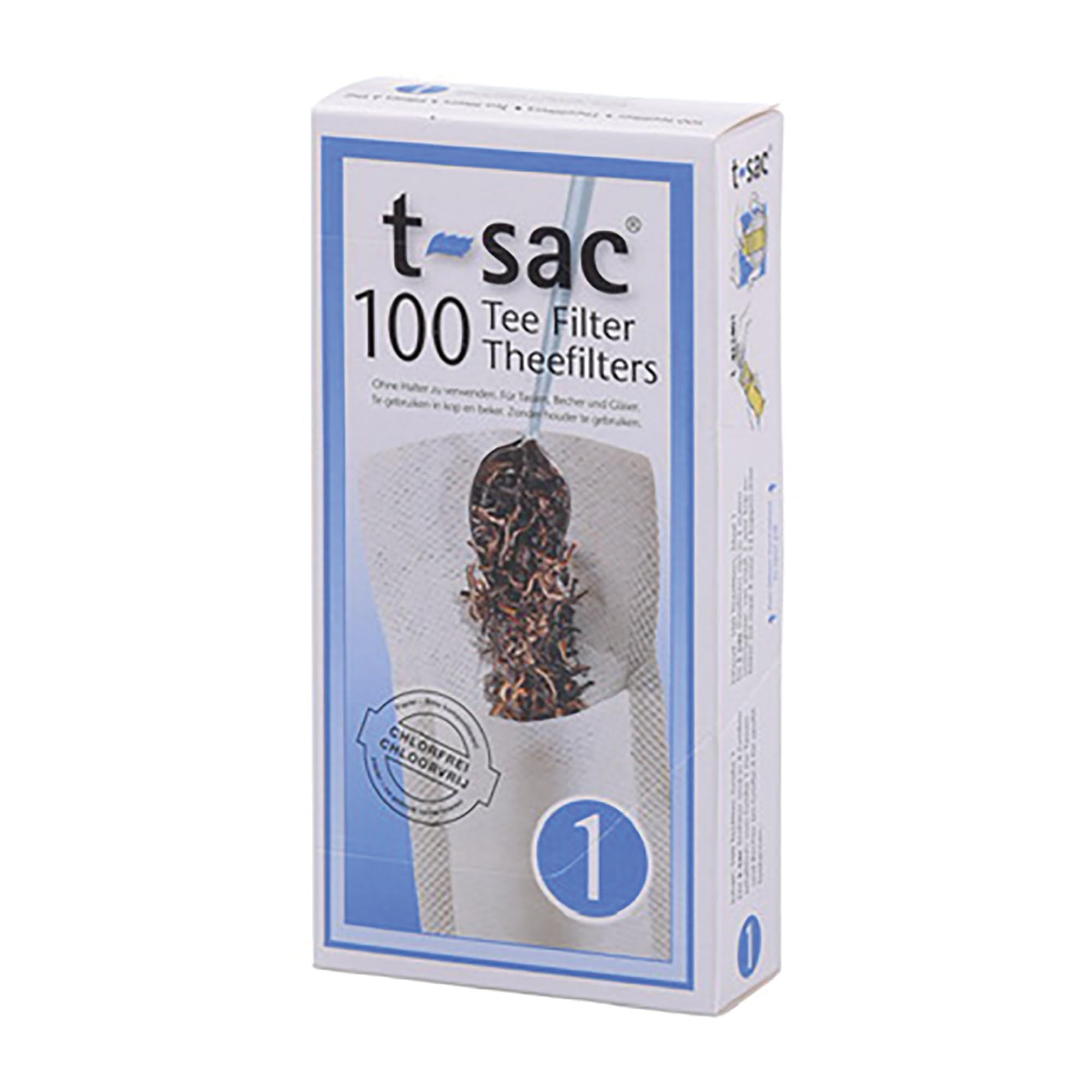 T-Sac bolsas filtrantes para infusión, uso fácil en cualquier té.