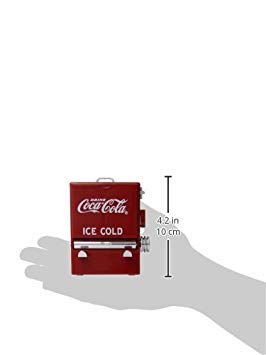 TableCraft dispensador de palillos Coca-Cola, acabado plástico cromado, ideal para cocina o bar.