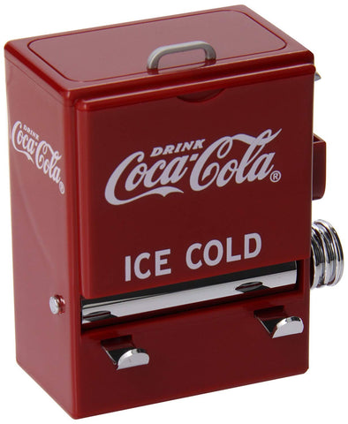TableCraft dispensador de palillos Coca-Cola, con diseño de máquina vending para mesa.