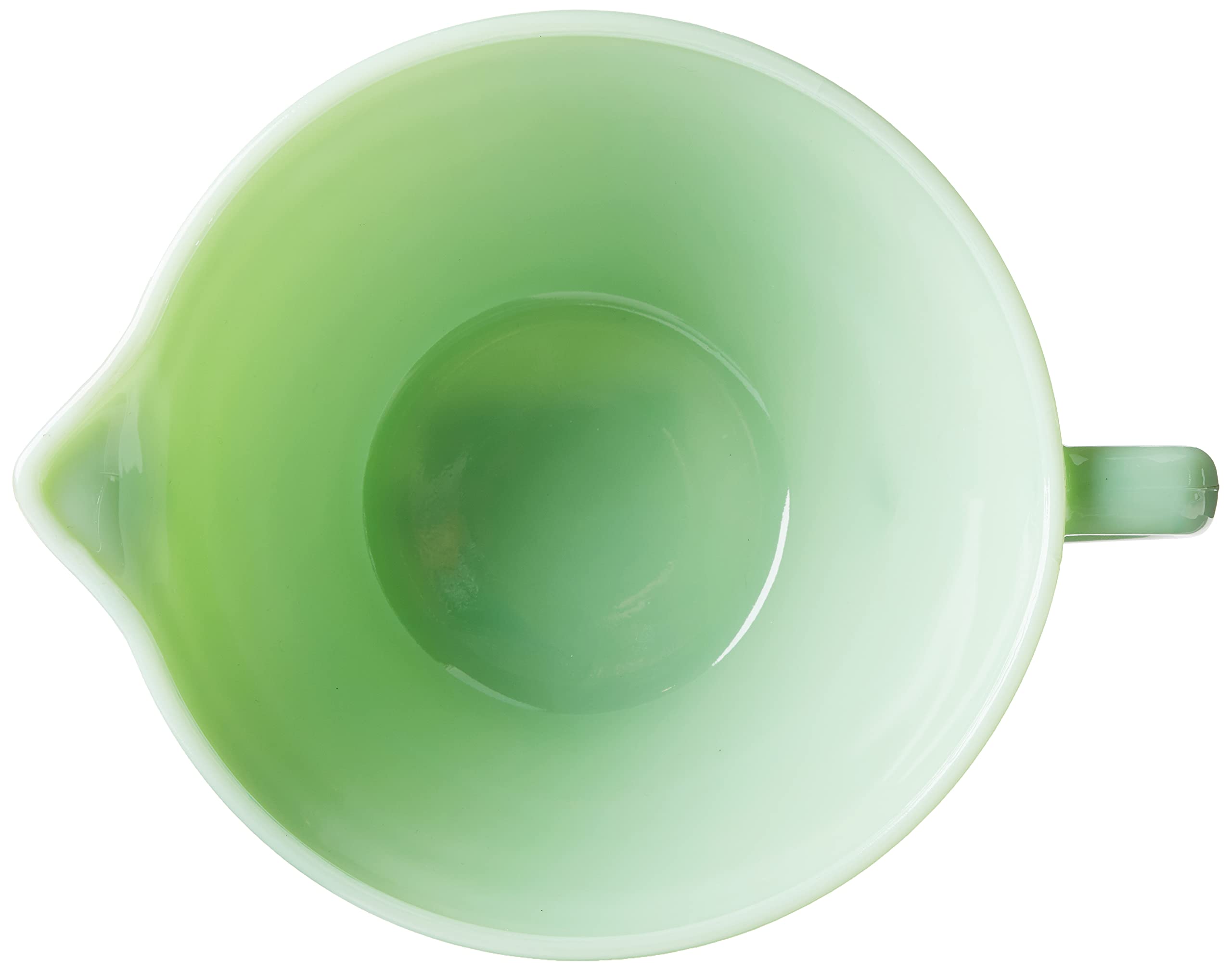 TableCraft Jadeite Vidrio Tazón Mezclador diseño ergonómico para manipulación cómoda