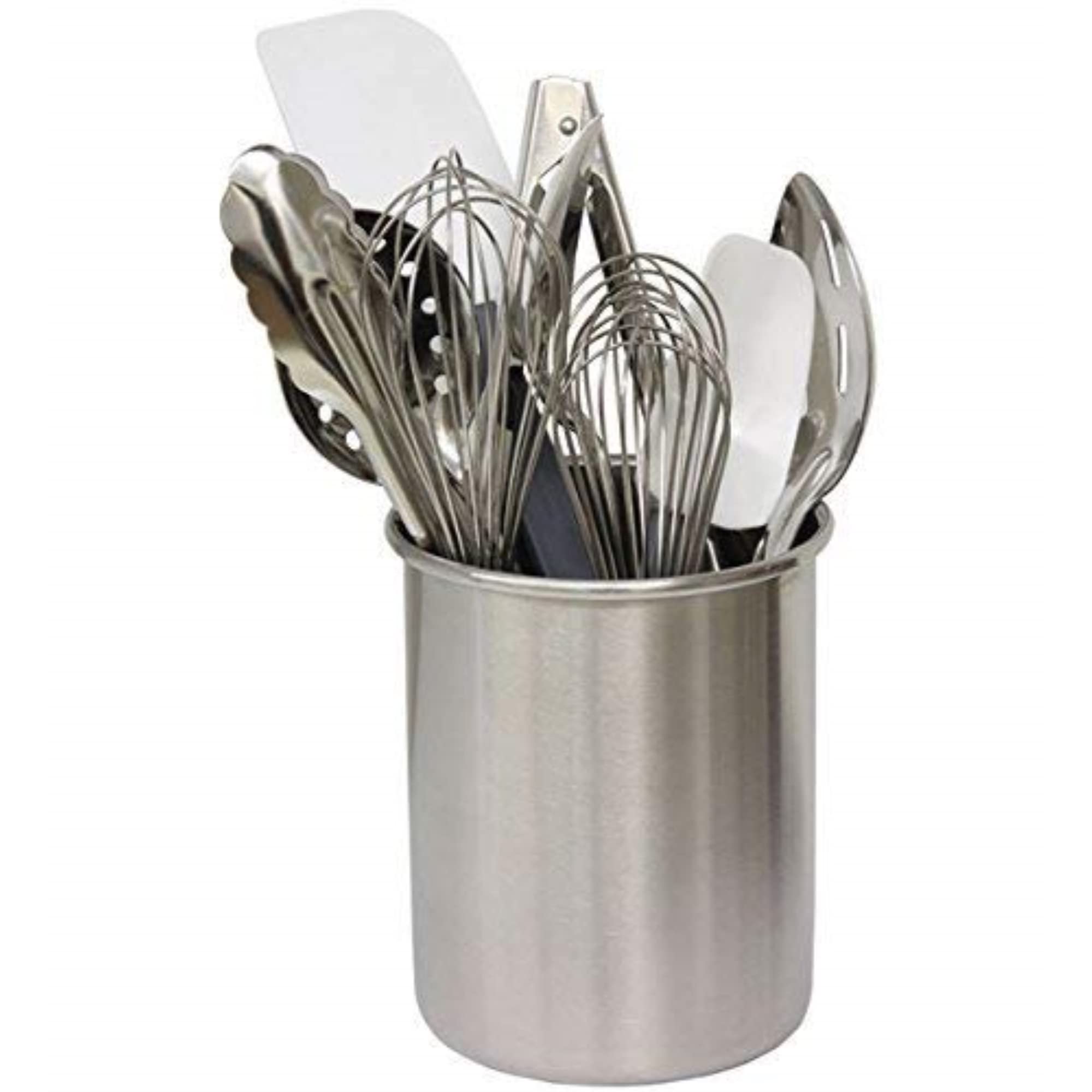 TableCraft porta-utensilios en uso sobre encimamiento, almacenamiento práctico y limpio de utensilios.